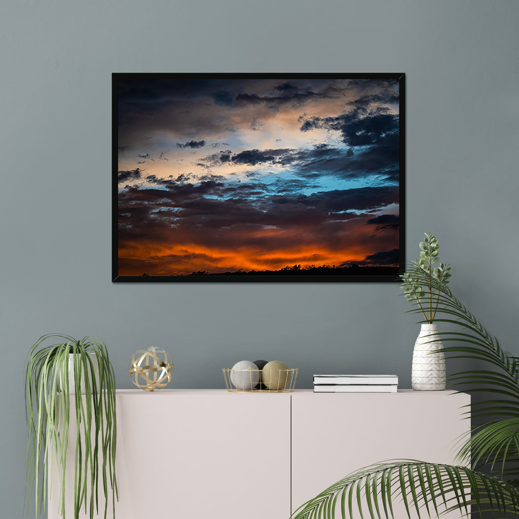 Aether Sky: Fiery Sunset