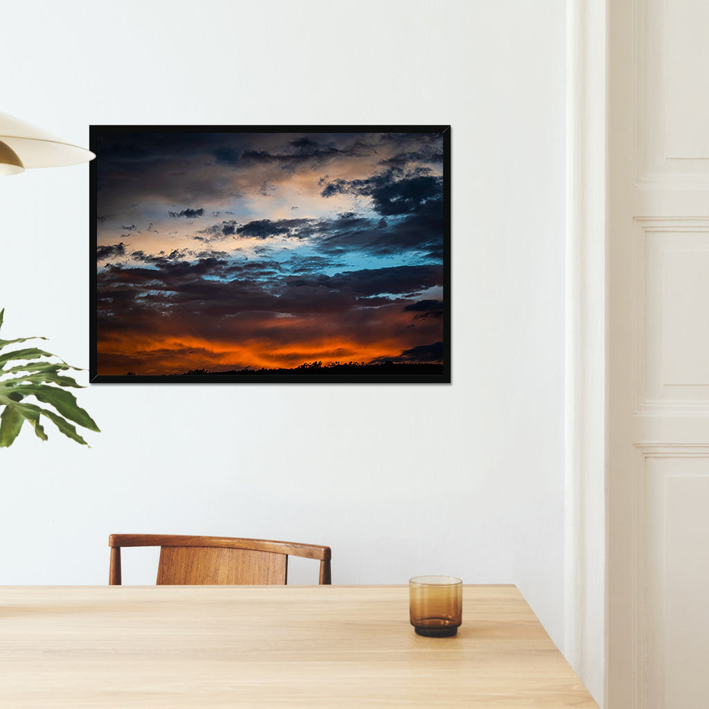 Aether Sky: Fiery Sunset