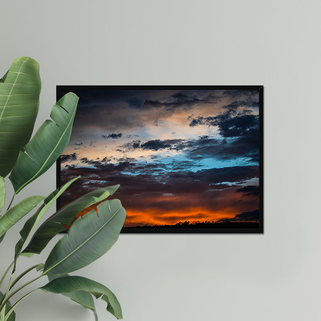 Aether Sky: Fiery Sunset