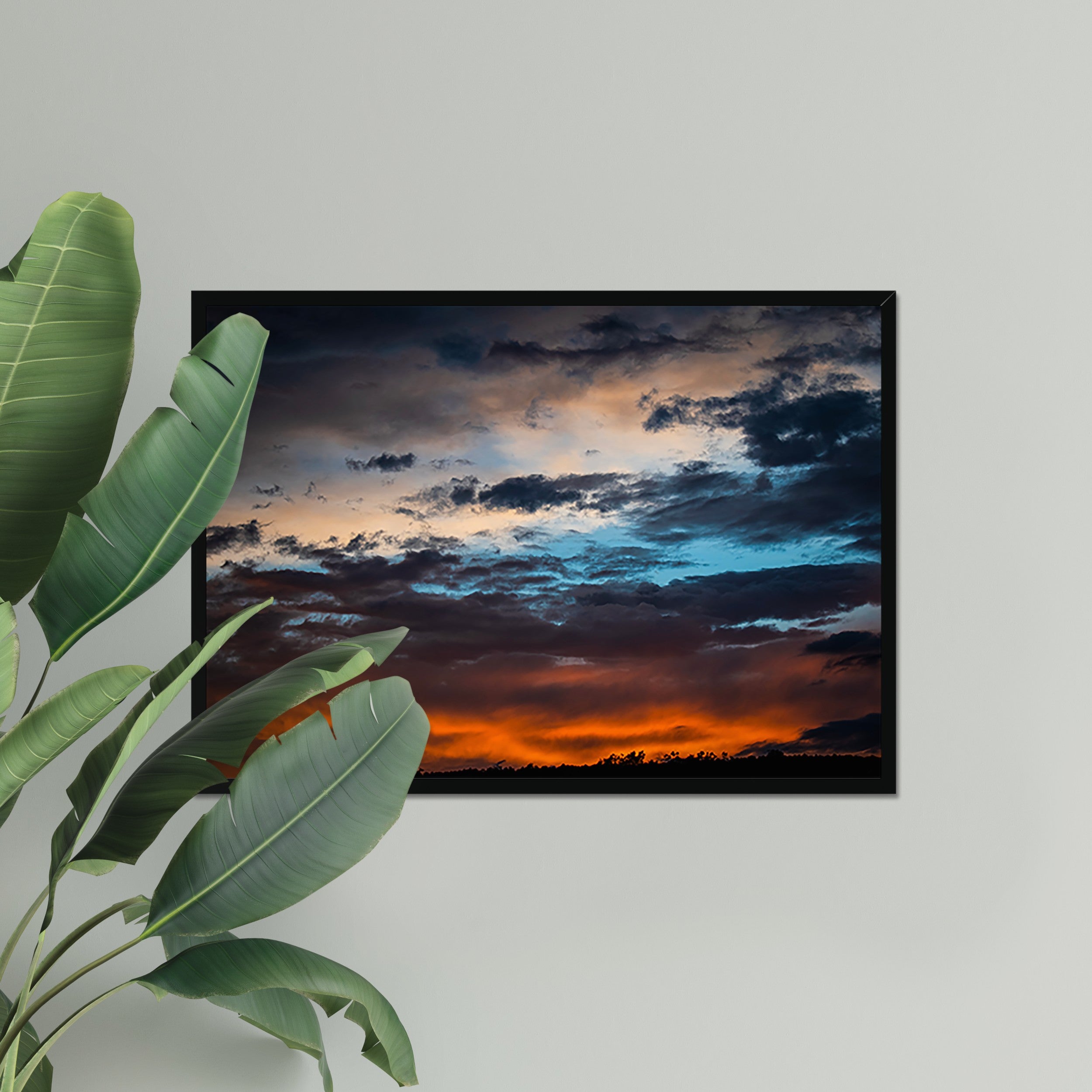 Aether Sky: Fiery Sunset