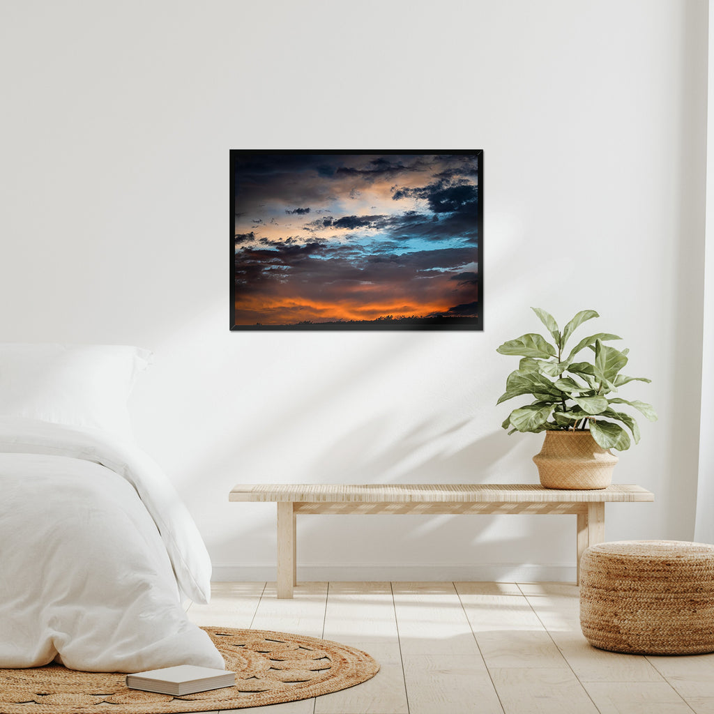 Aether Sky: Fiery Sunset
