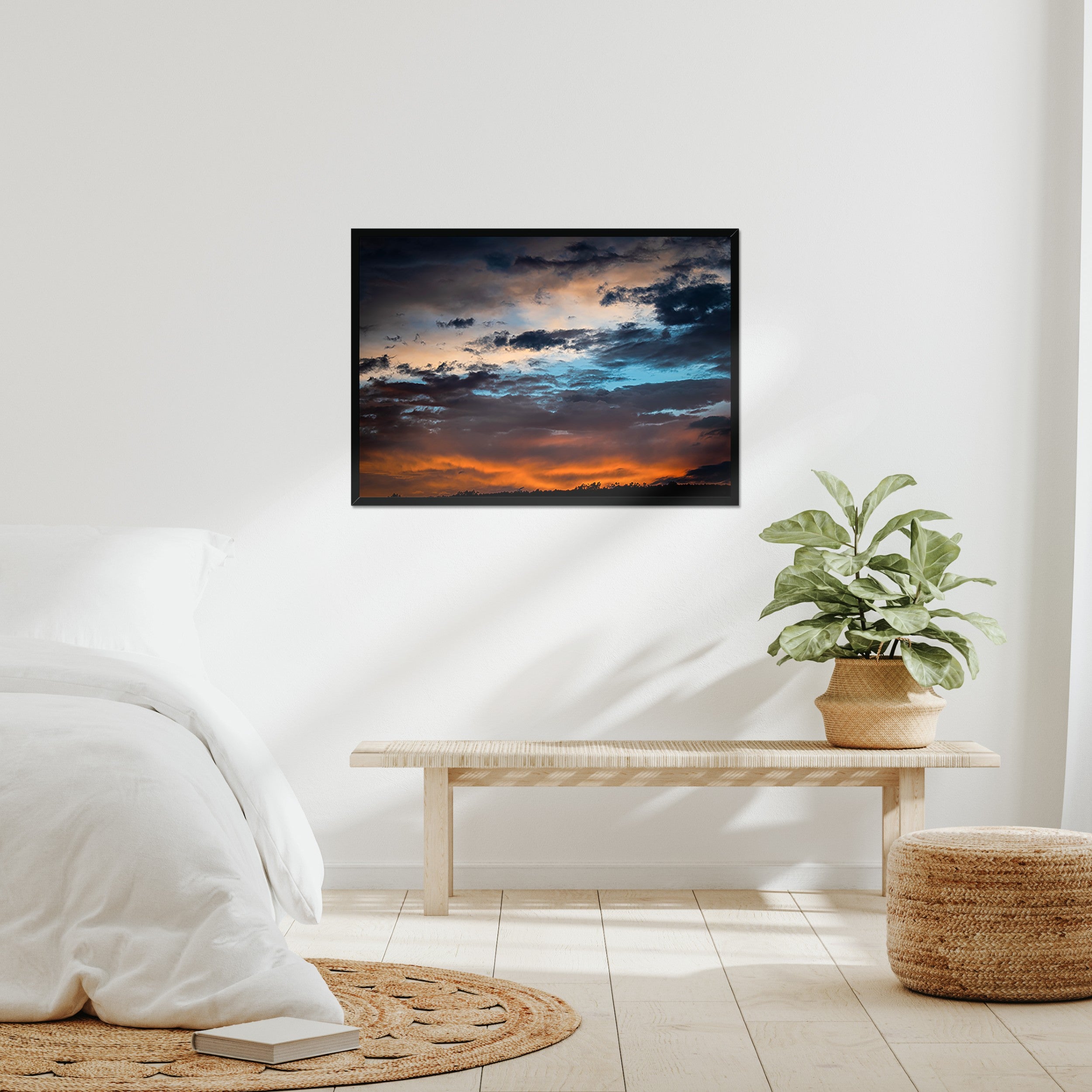 Aether Sky: Fiery Sunset