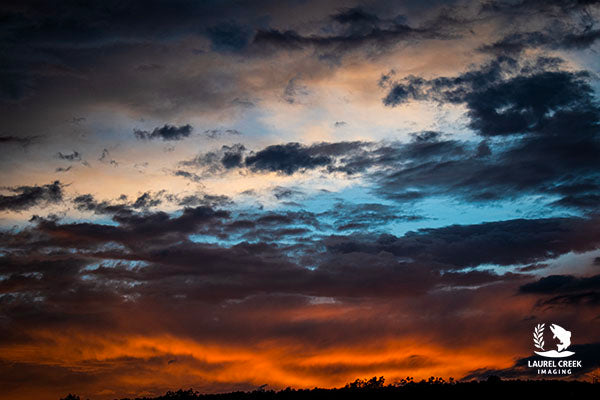 Aether Sky: Fiery Sunset