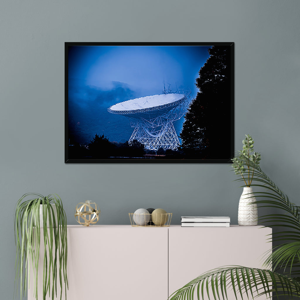 Signal in the Mist (Appalachian Fog Photography Print)