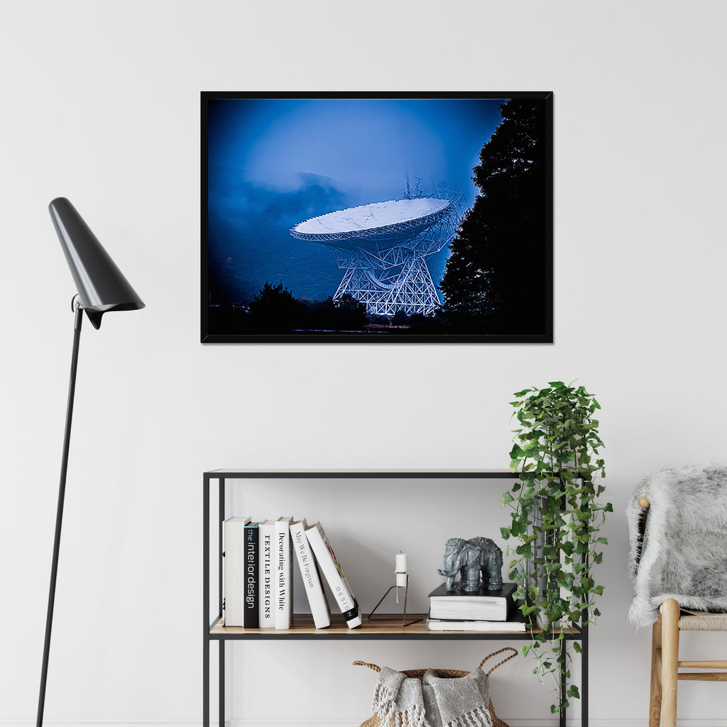 Signal in the Mist (Appalachian Fog Photography Print)