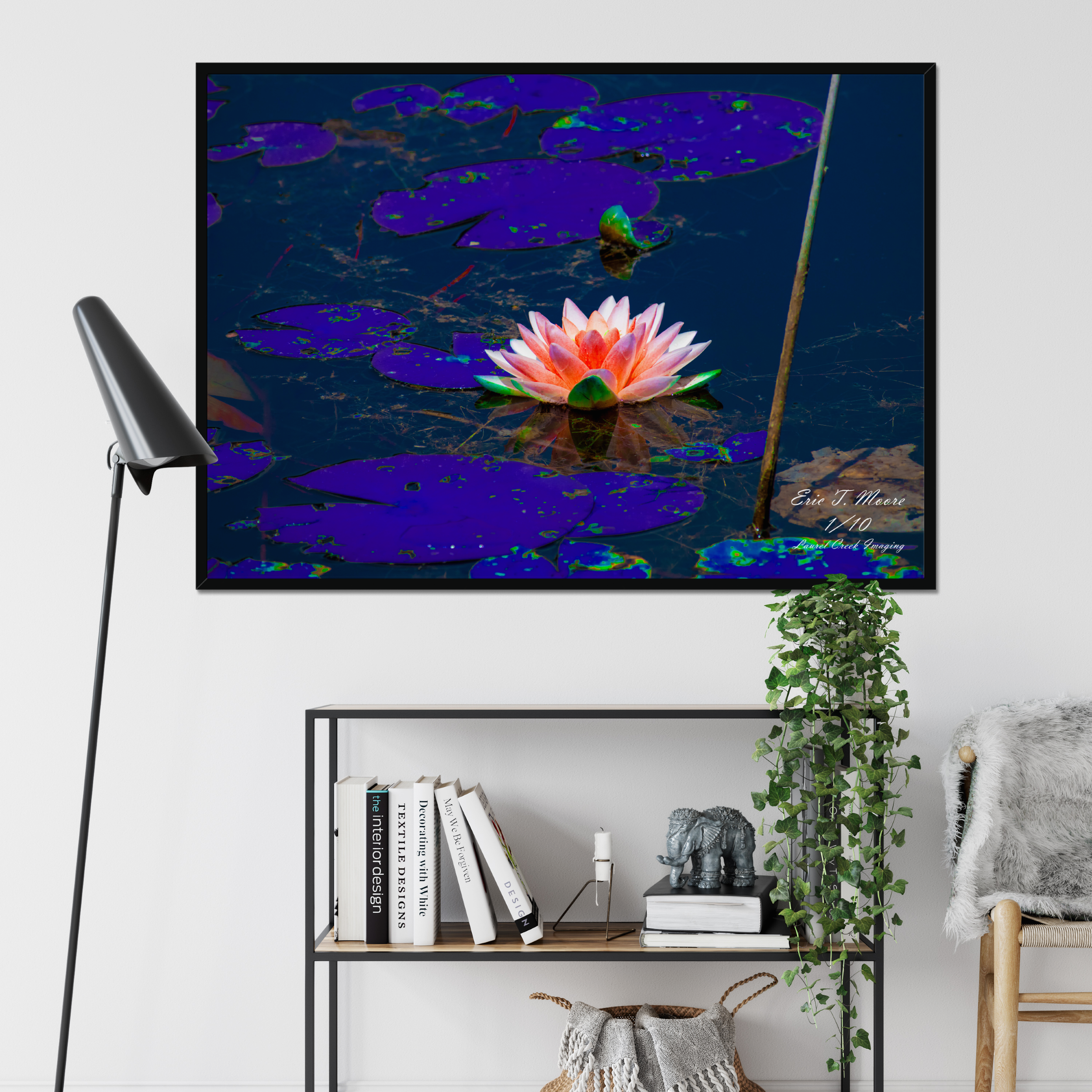 Petal Drift – Limited Edition Framed Fine Art Print (16×24) /10