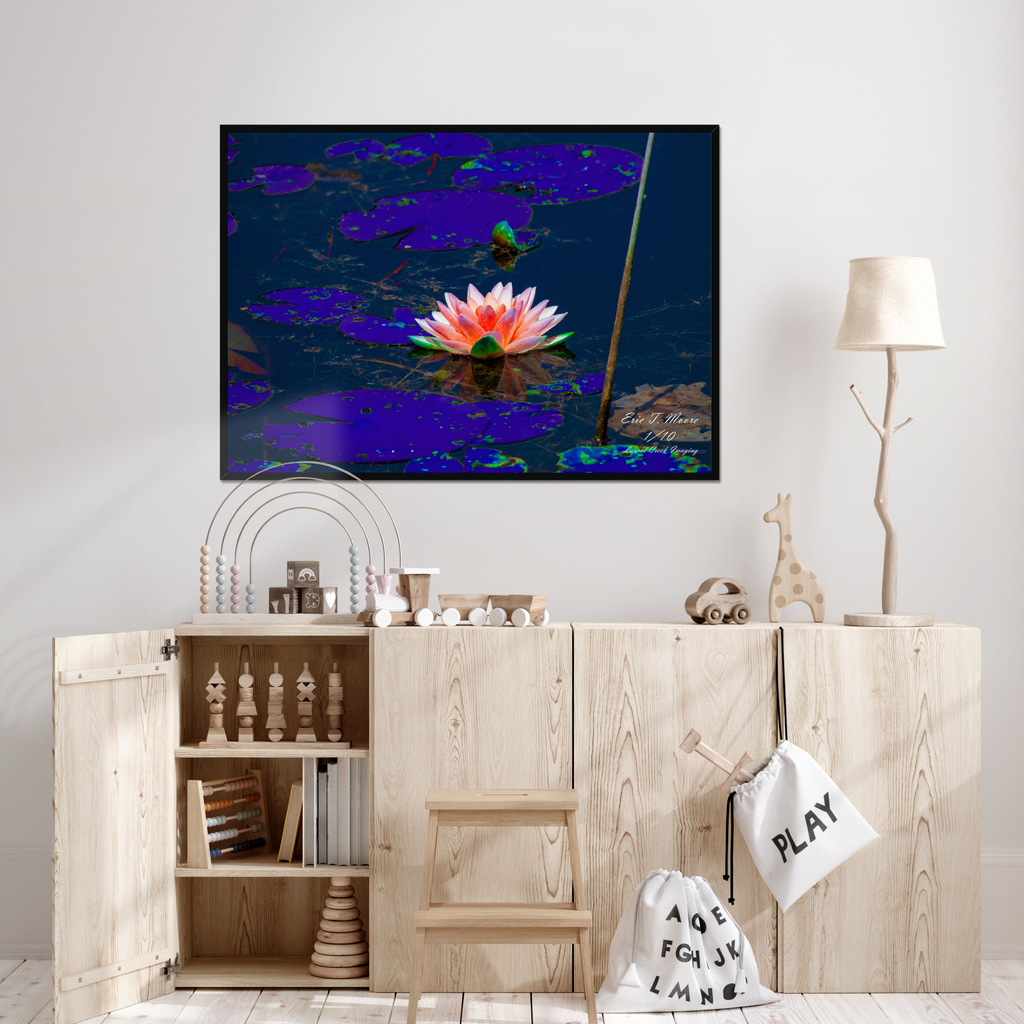 Petal Drift – Limited Edition Framed Fine Art Print (16×24) /10