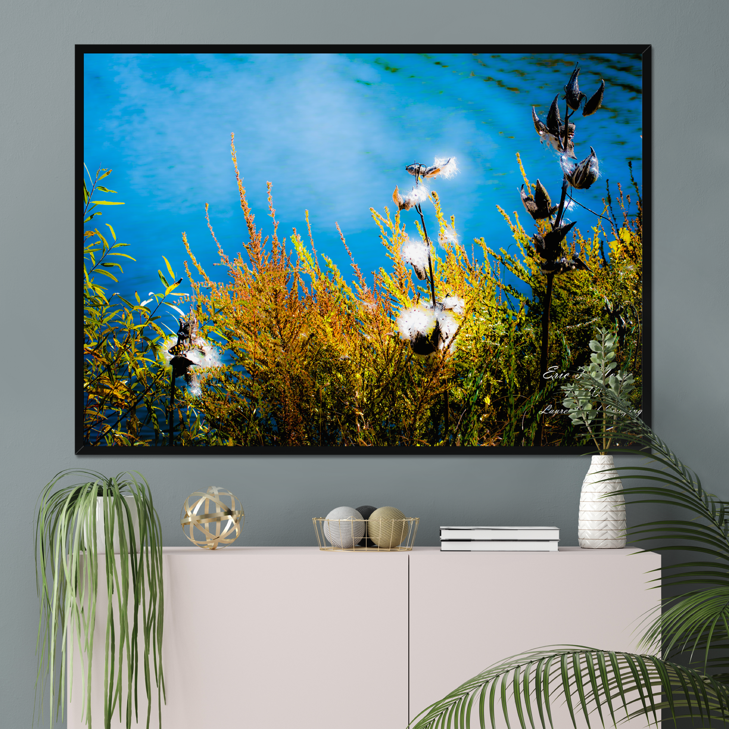 Downfeather Drift at Warden – Limited Edition Framed Fine Art Print (16x24") /10