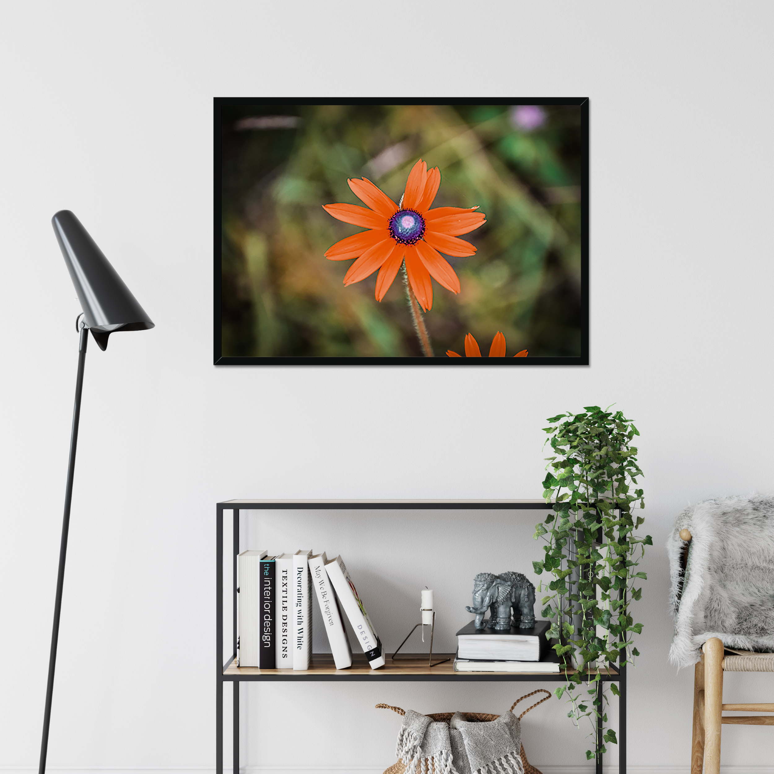 Goldflare in Stillness – Appalachian Wildflower Fine Art Print